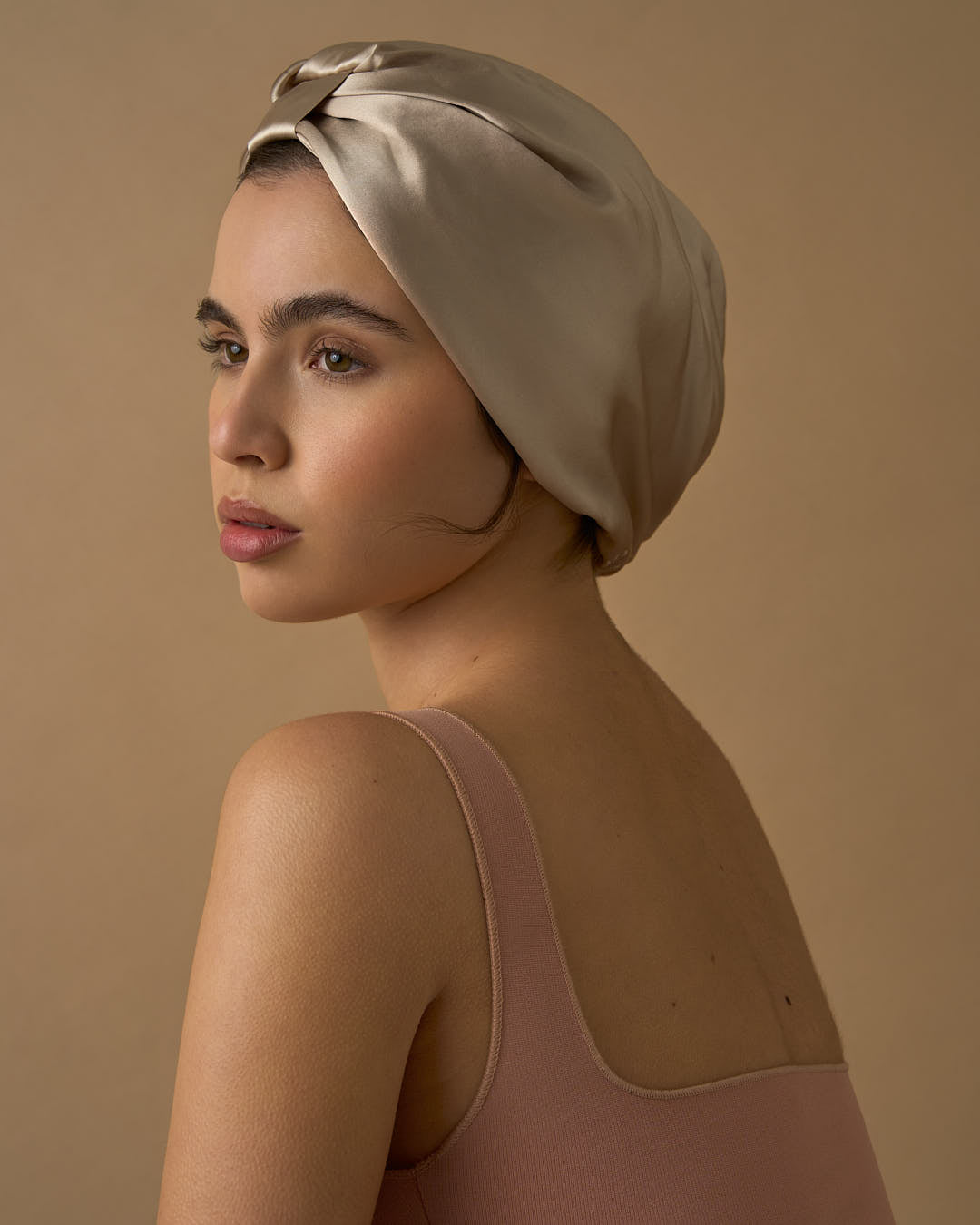 silk bonnet